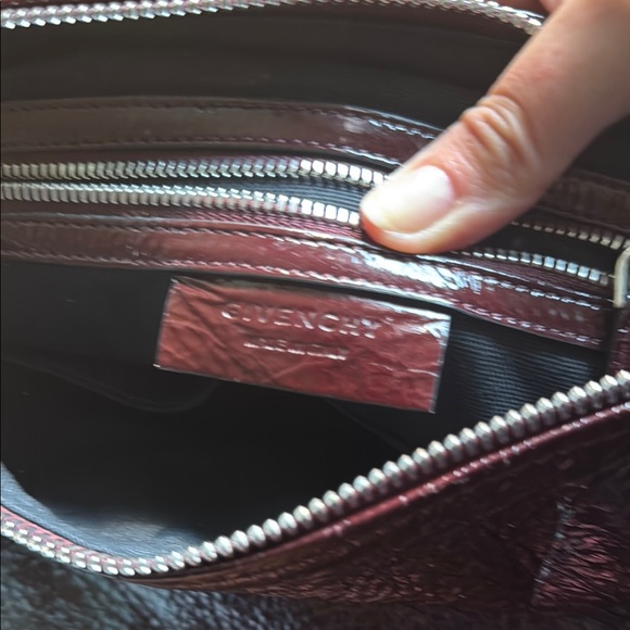 Givenchy Burgundy Leather Handbag - Picture 5 of 8